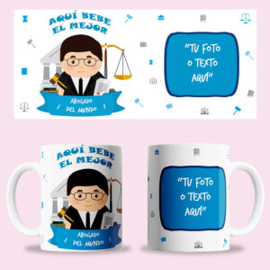 Taza "Abogado" personalizada