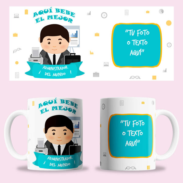 Taza "Administrador" personalizada