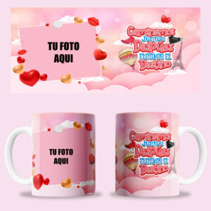 Taza "Caminemos juntos" personalizada