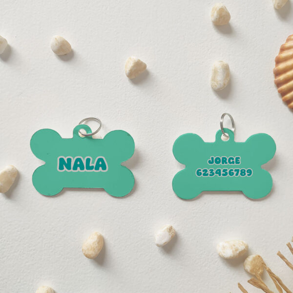 Chapita identificativa "Color Liso" personalizada