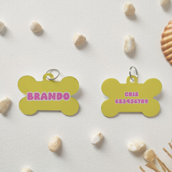 Chapita identificativa "Color Liso" personalizada - Imagen 3