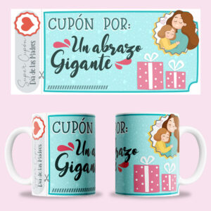Taza "Cupón abrazo gigante"