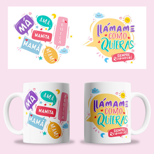 Taza "Dime mamá"
