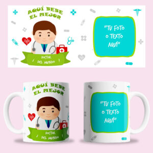 Taza "Doctor" personalizada