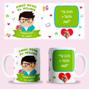 Taza "Educador Social" personalizada