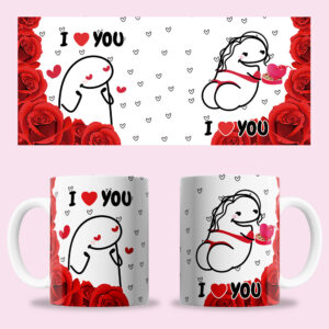 Taza "I love you humor"