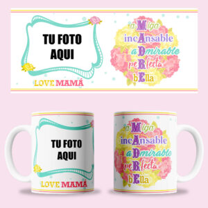 Taza "Mamá" personalizada