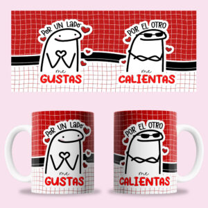 Taza "Me calientas humor"