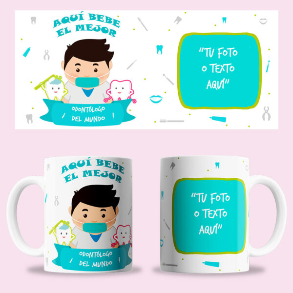 Taza "Odontólogo" personalizada