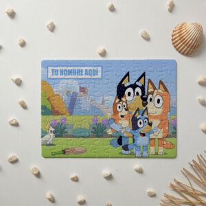 Puzzle Bluey 7 personalizado - 80 piezas