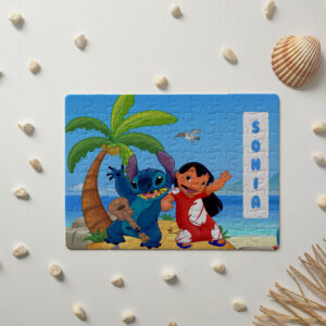Puzzle Lilo y Stich 1 personalizado - 80 piezas