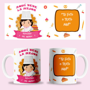 Taza "Repostera" personalizada