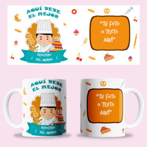 Taza "Repostero" personalizada