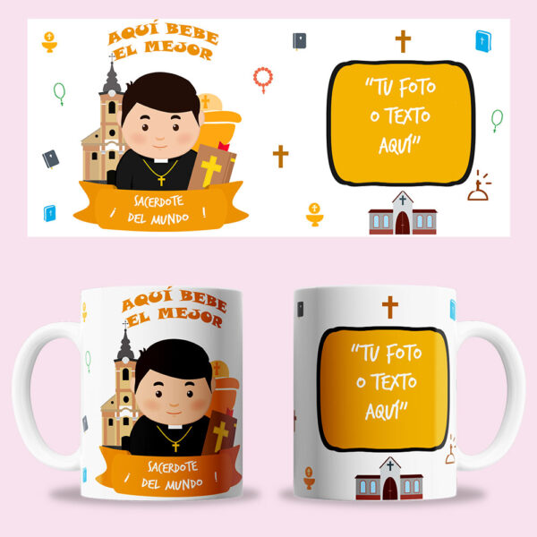 Taza "Sacerdote" personalizada