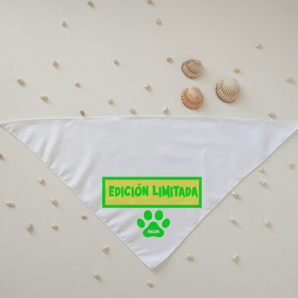 Bandana perro "Edición limitada" personalizada