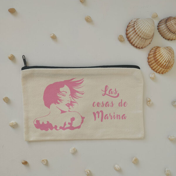 Neceser "Las cosas de nombre de la chica" personalizado
