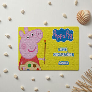 Puzzle Peppa Pig 4 - 80 piezas personalizado