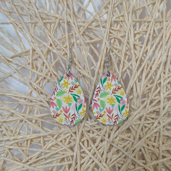 Pendientes "Botánica"