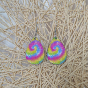 Pendientes "Tie Dye"