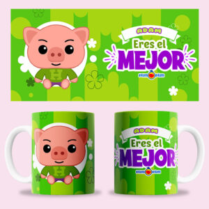 Taza "Plim Plim" niño 2 personalizada