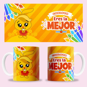Taza "Plim Plim" niña 1 personalizada