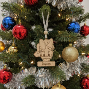 Esfera Navidad Daisy (Pato Donald) personalizada con nombre