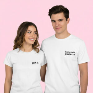 Camisetas pareja En esta relación mando yo