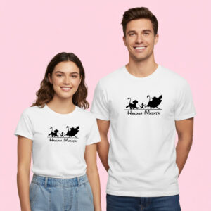 Camisetas pareja Hakuna Matata